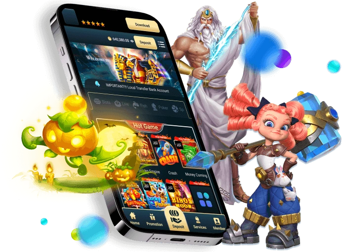 Người chơi trải nghiệm Slot game trên điện thoại di động